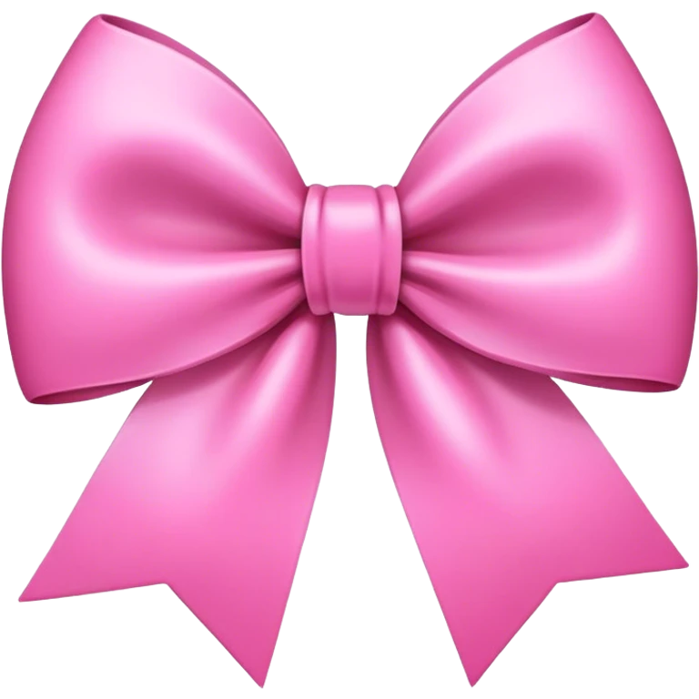 pink bow emoji