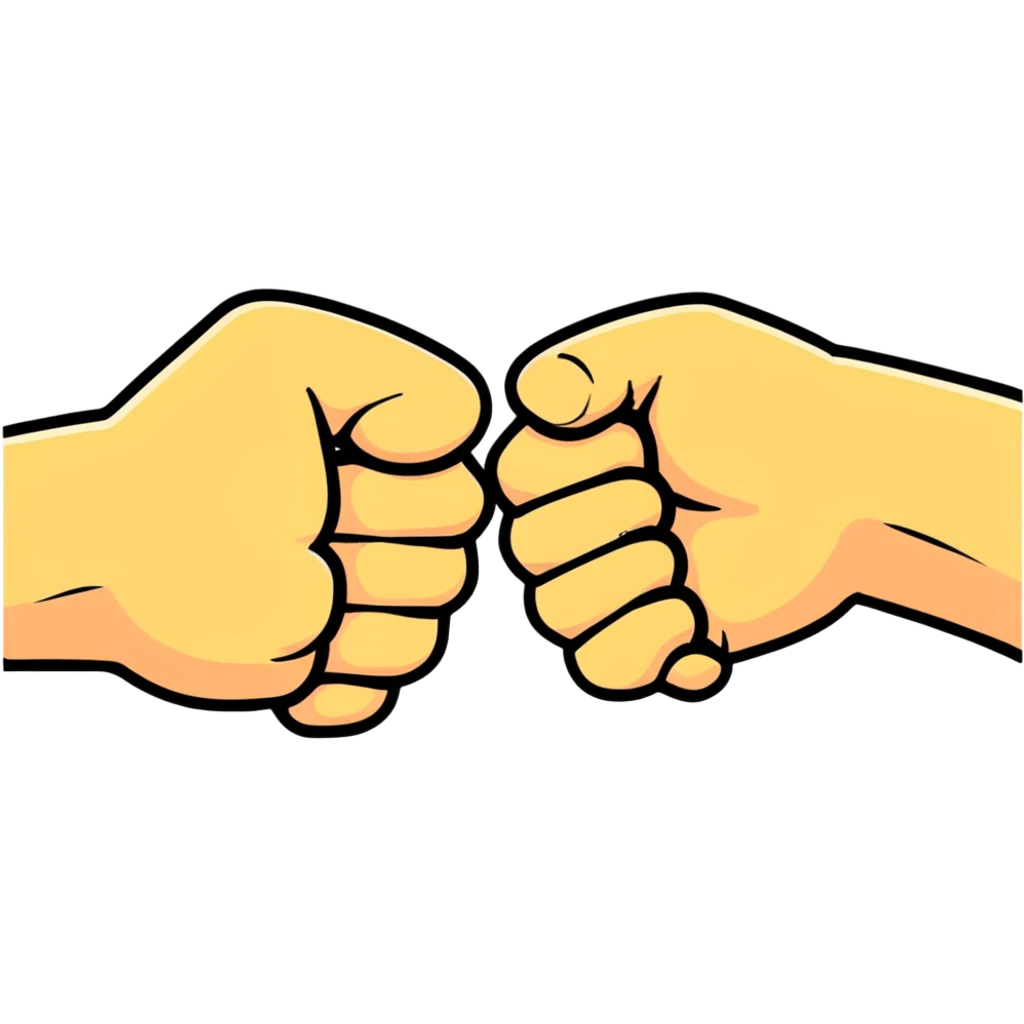 Bro fist bump emoji