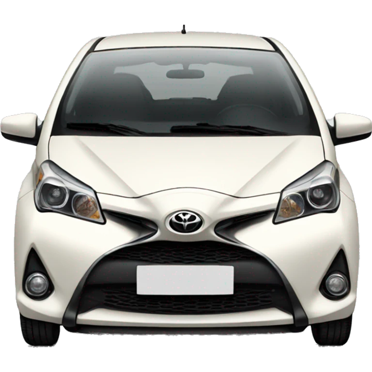 Coche Toyota yaris emoji