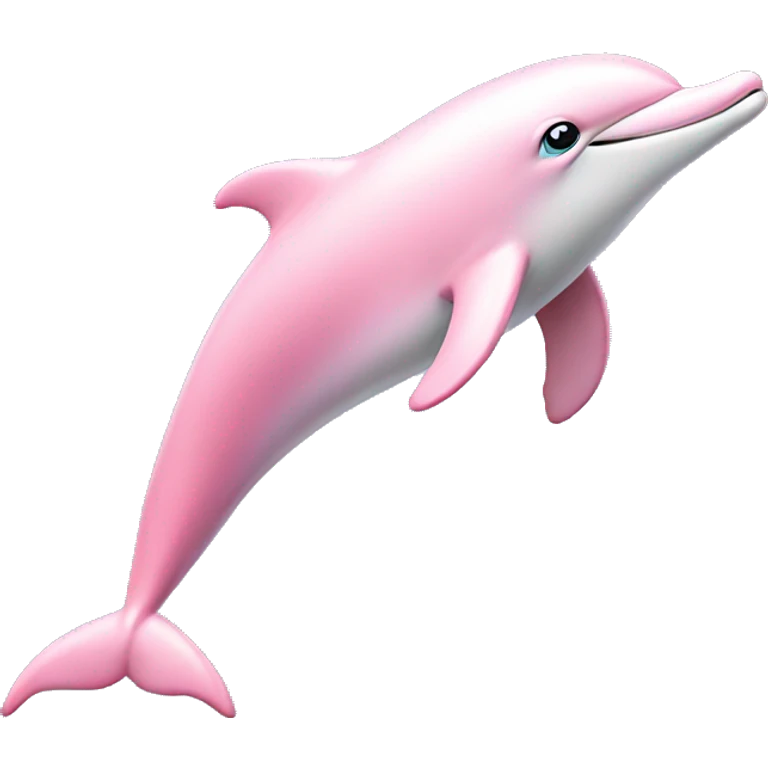 Pastel-pink-colors-dolphin emoji