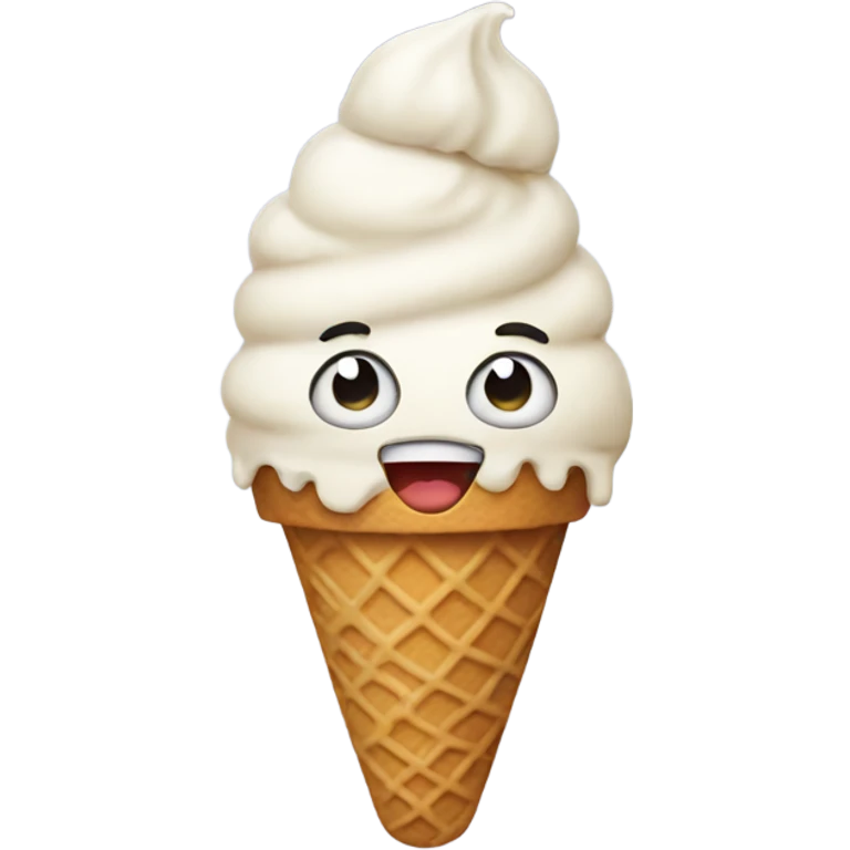 Ice cream emoji
