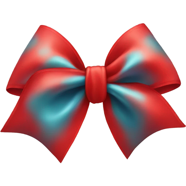 Red bow emoji