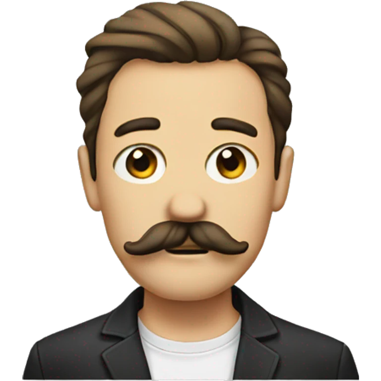 Mustache emoji