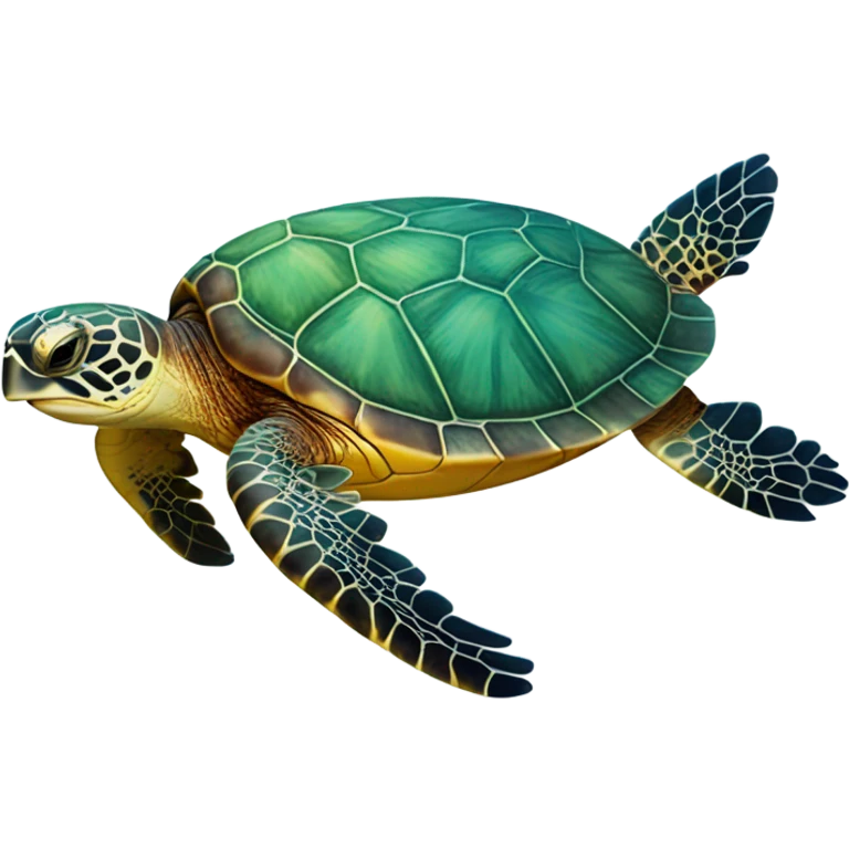 Sea turtle emoji