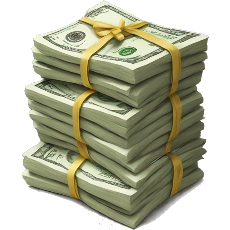stacks of money emoji