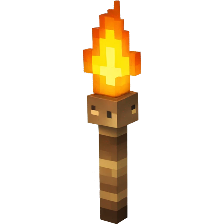 minecraft torch emoji