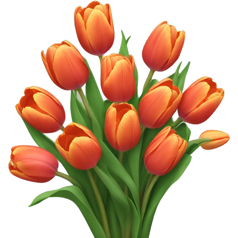 Bouquet of tulips emoji