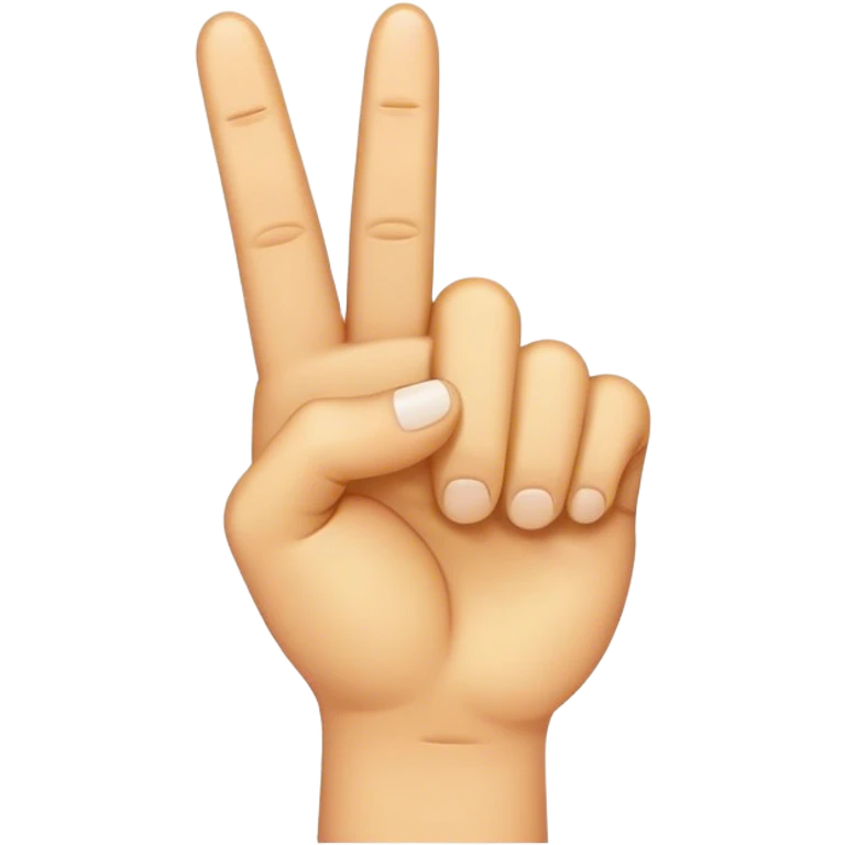 Middle finger  emoji