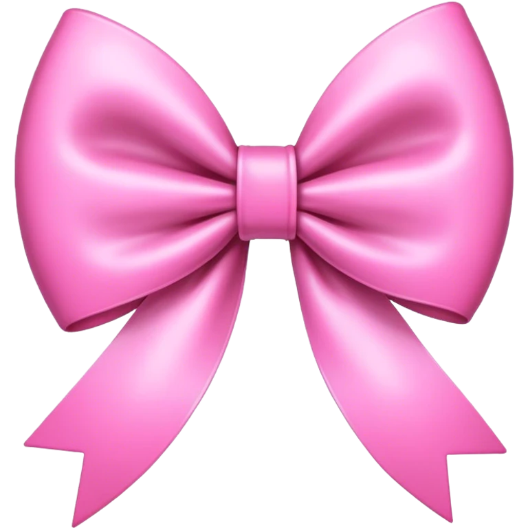 Pink bow  emoji