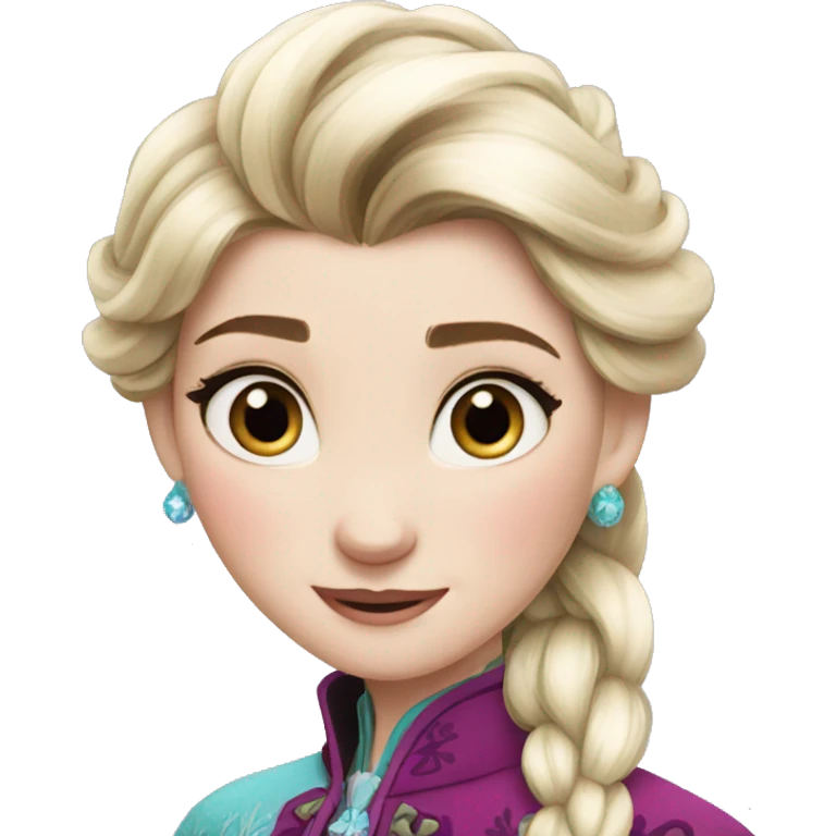 anna from frozen emoji
