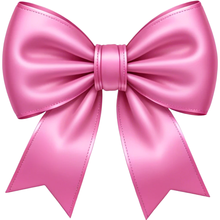 Pink bow emoji