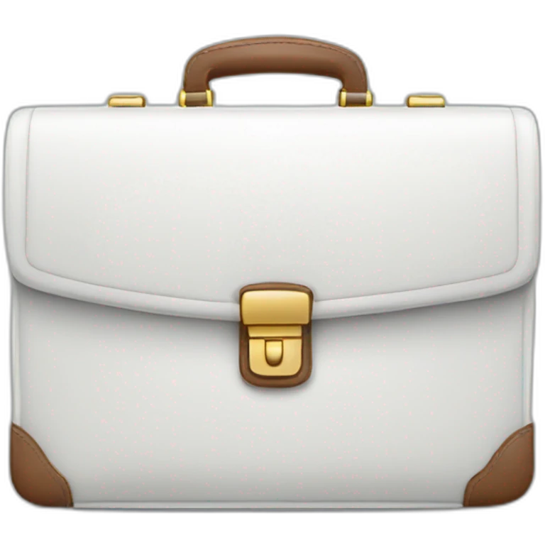 white business briefcase emoji