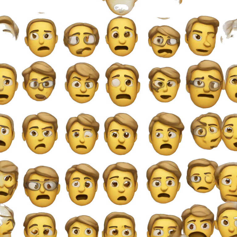 Don’t know expressions  emoji