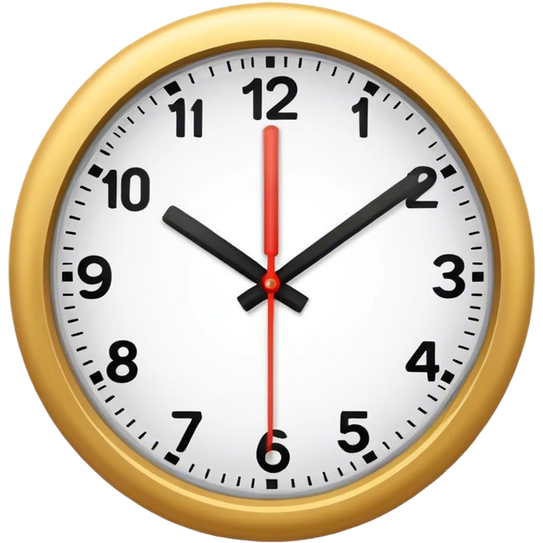 Clock emoji