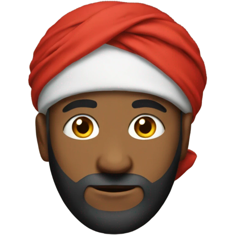 Habibi red turban emoji