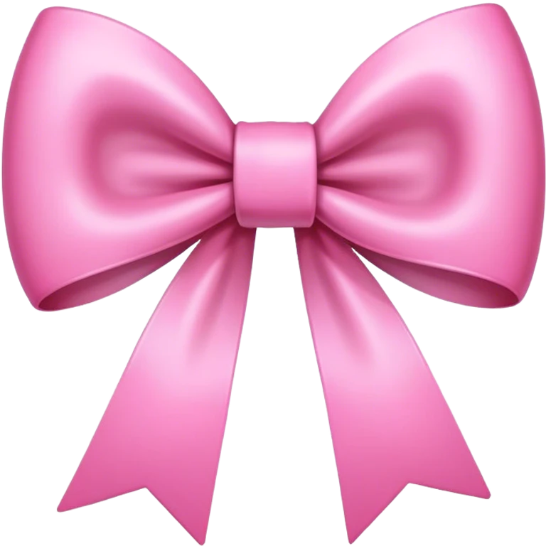 Pink bow  emoji