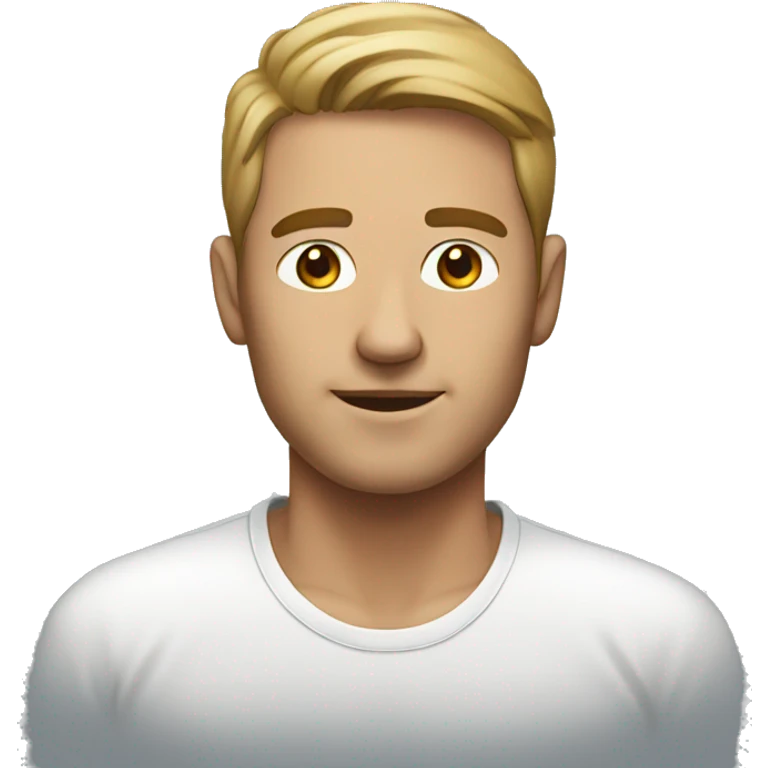 male portrait in indoor setting, face only emoji