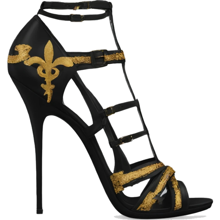 saint laurent heels emoji