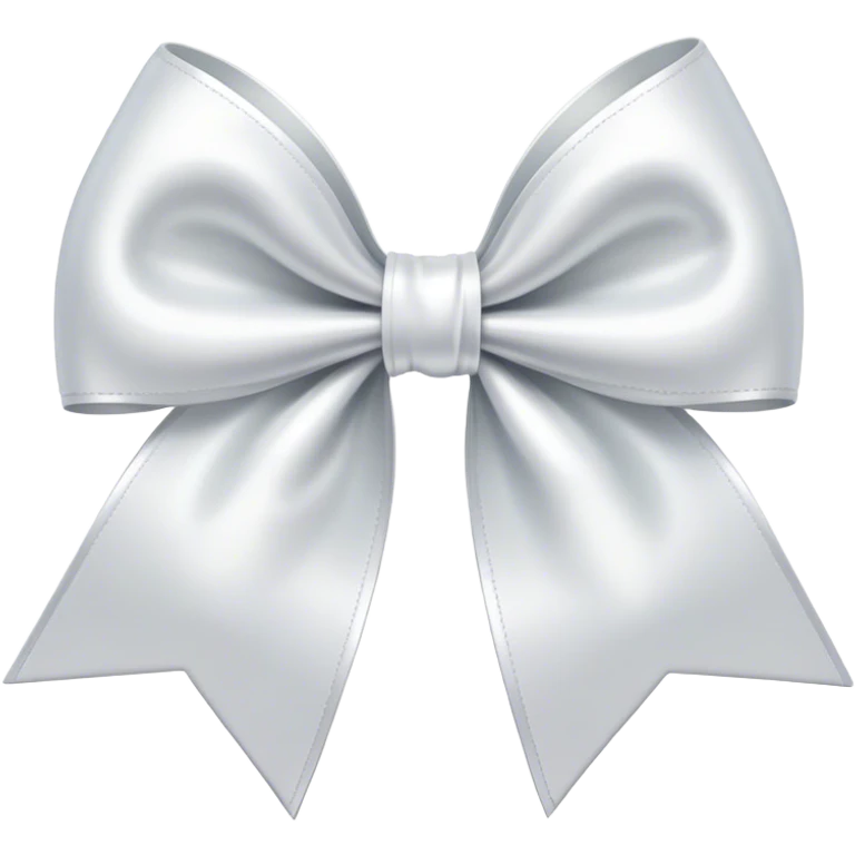 white bow emoji