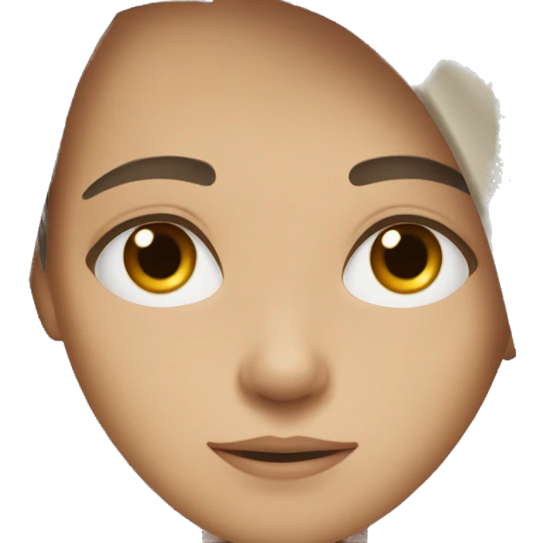 brunette boy with brown eyes emoji