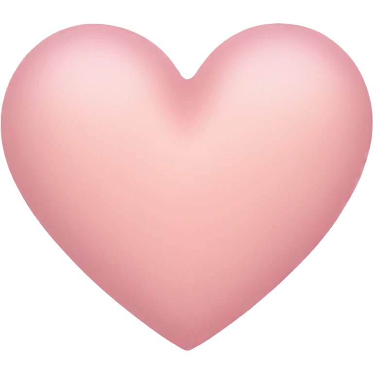 pastel pink heart emoji