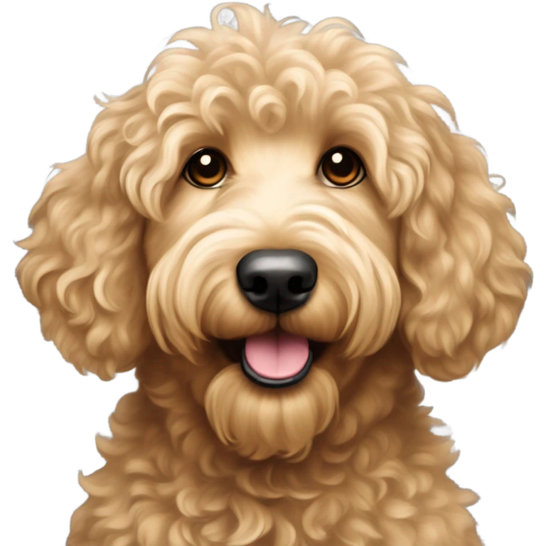 Goldendoodle  emoji