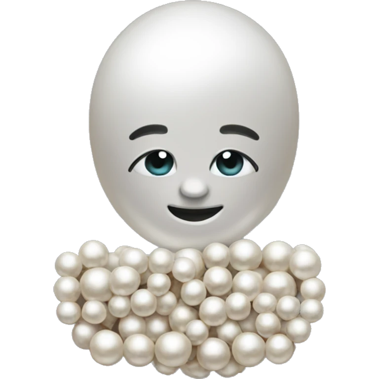 pearl beads emoji