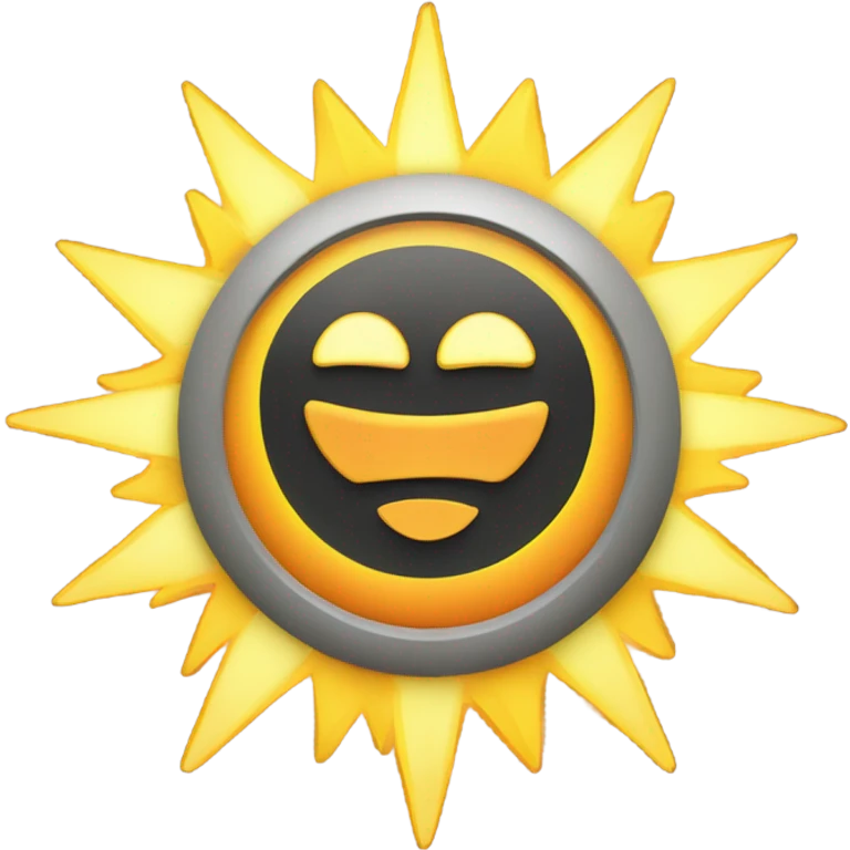 Sun emoji