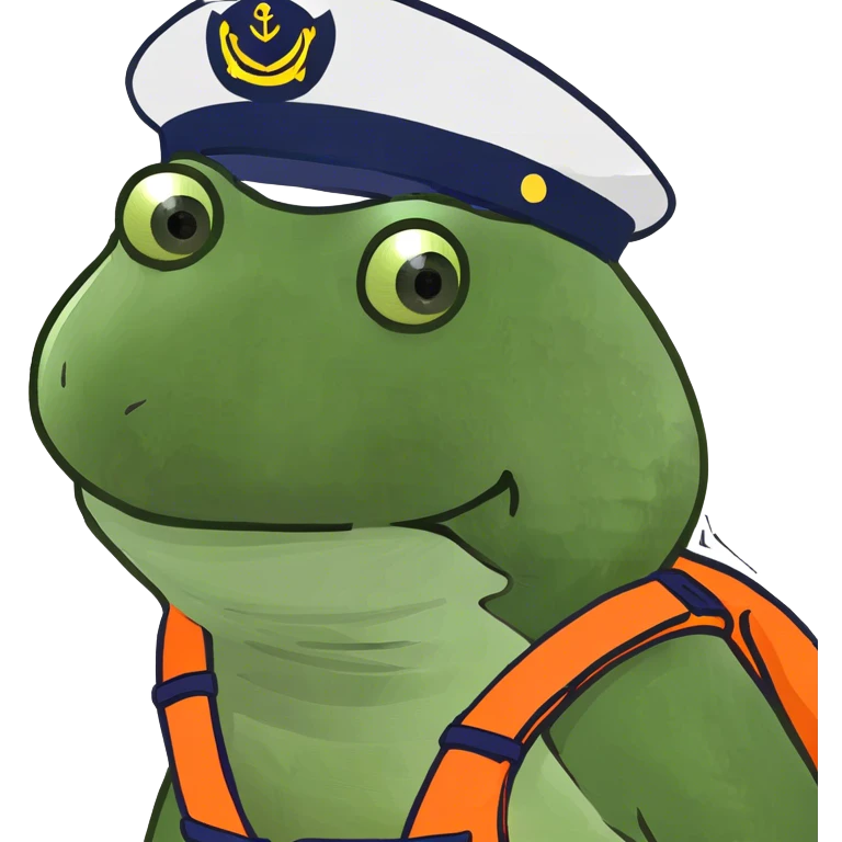 bufo on a ship emoji
