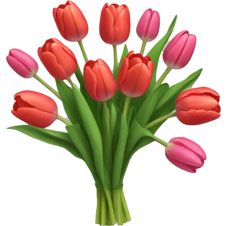 Bouquet of tulips emoji