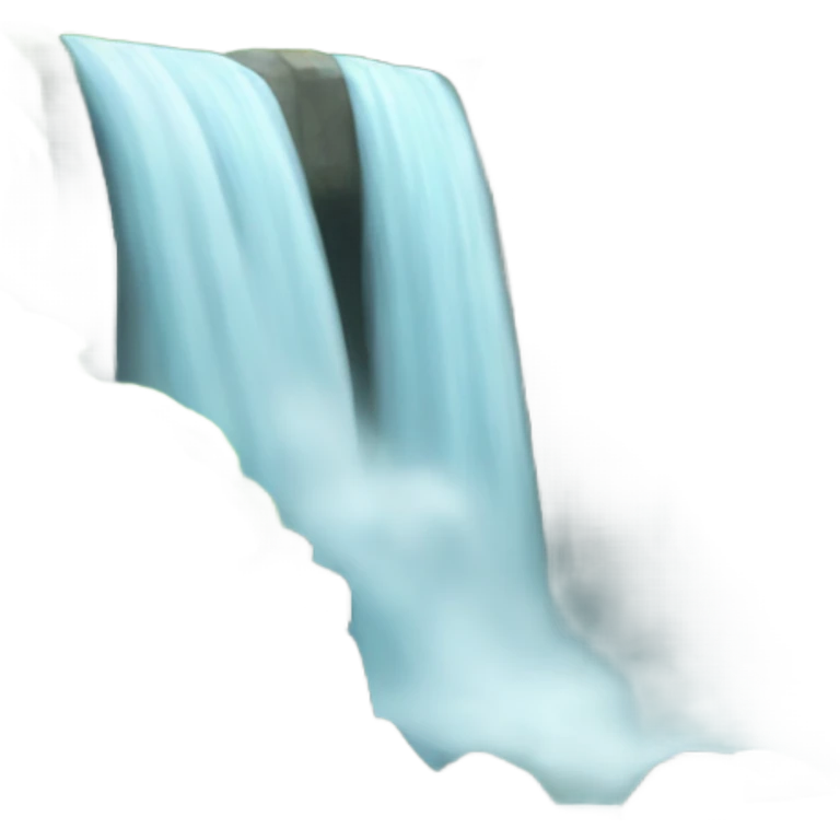 Waterfall emoji