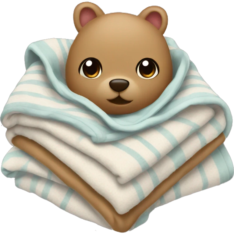Cozy blanket  emoji