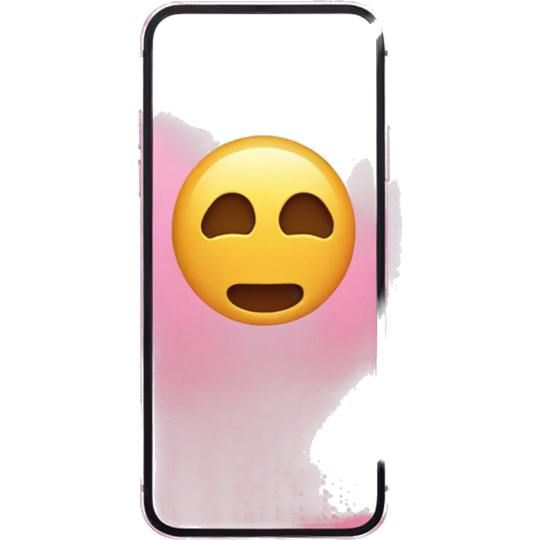 iPhone 16 pro max pink emoji