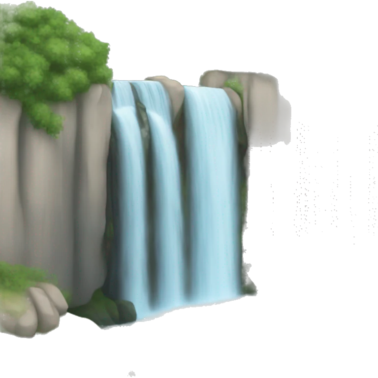 Waterfall emoji
