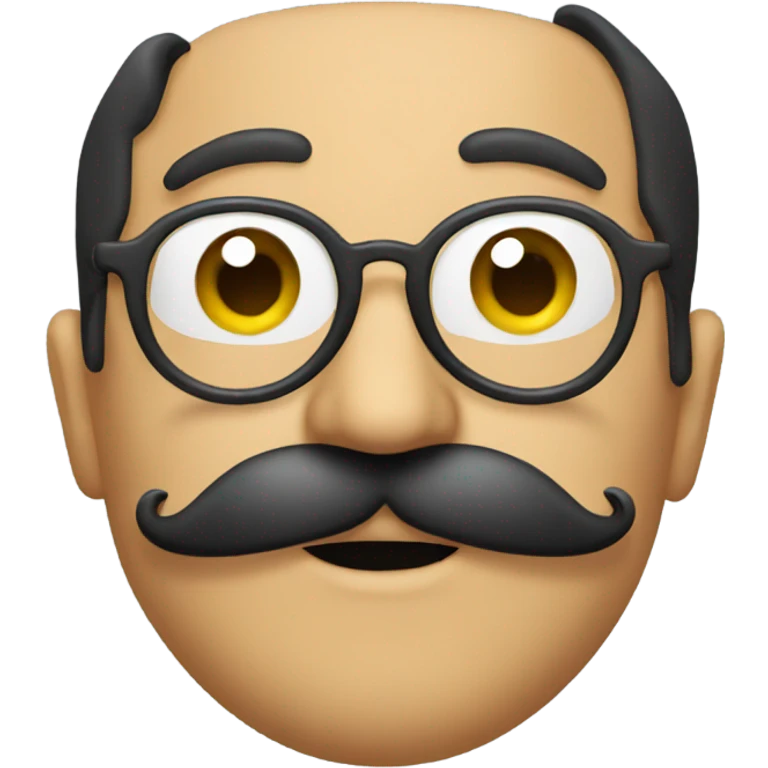 Mustache emoji