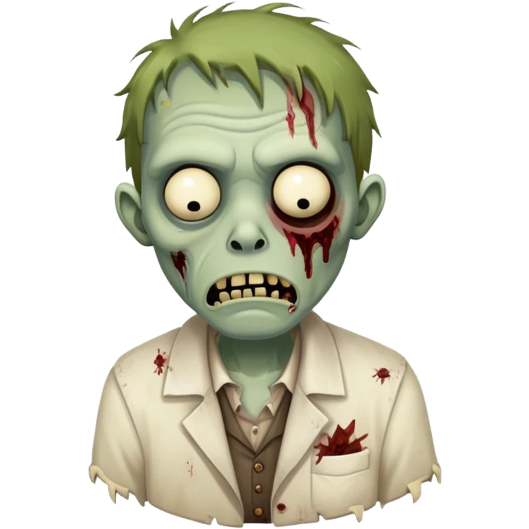sleepy zombie clerk emoji