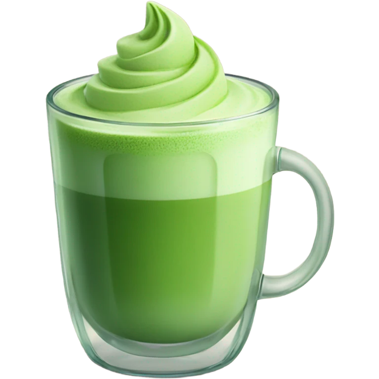 Matcha latte  emoji
