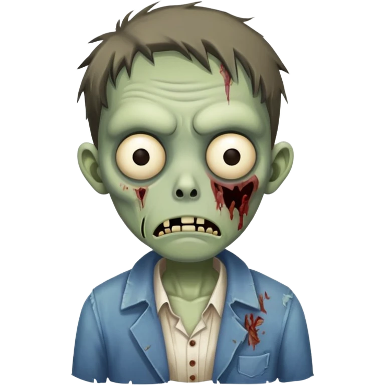 sleepy zombie clerk emoji