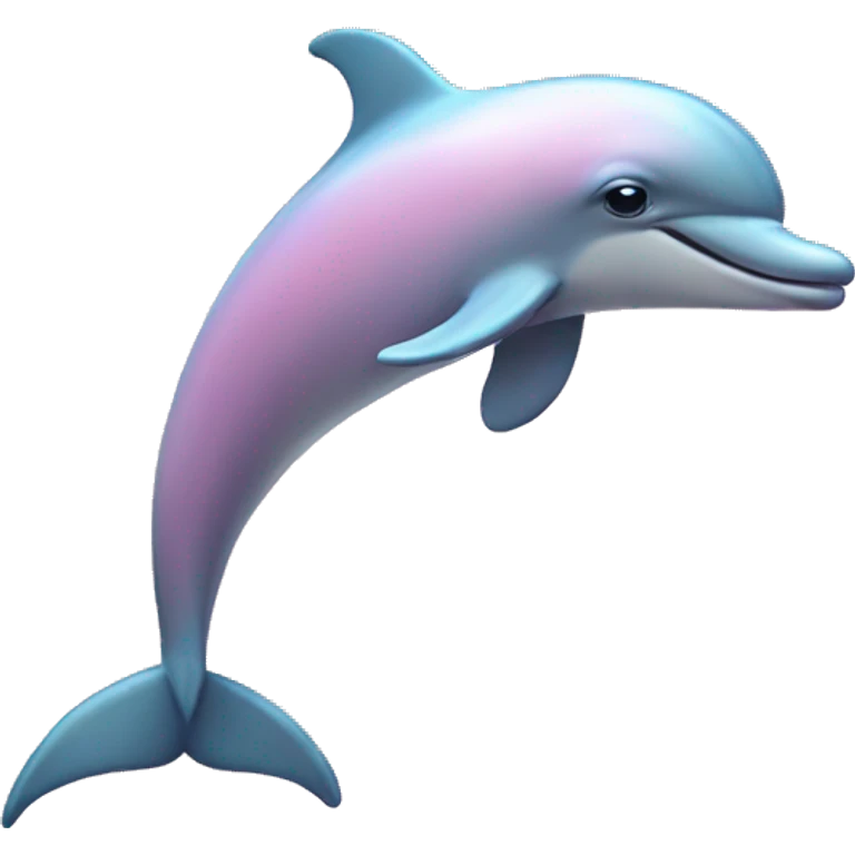 Pastel-pink-colors-dolphin emoji