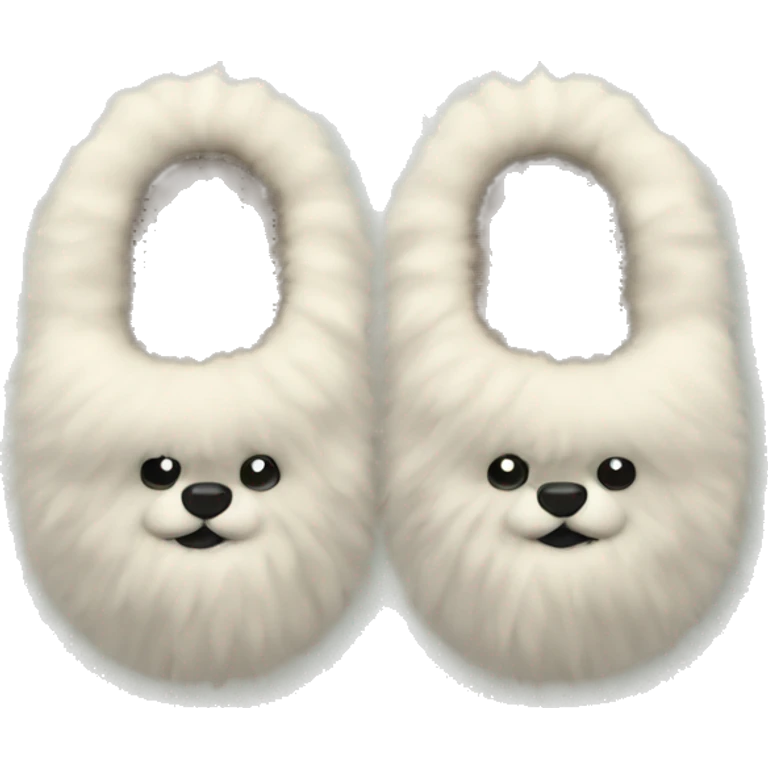 Fluffy slippers emoji