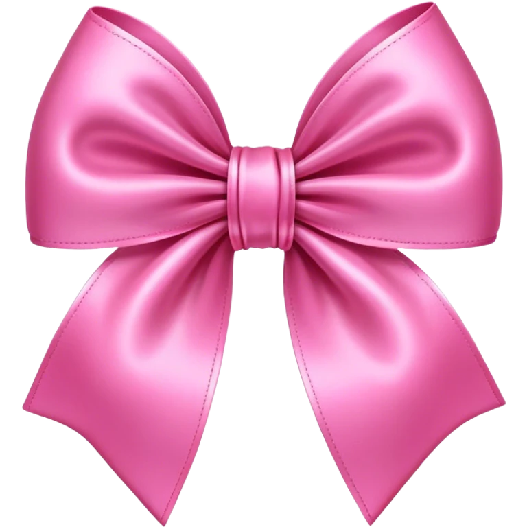 Pink bow emoji
