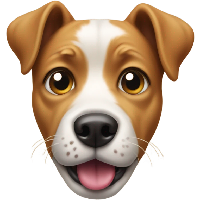 dog sticking out tongue emoji