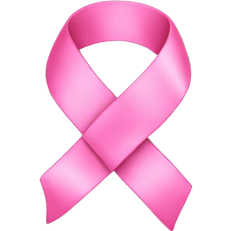 Pink ribbon emoji