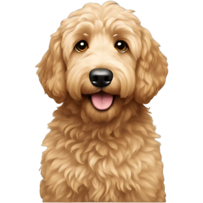 Goldendoodle emoji