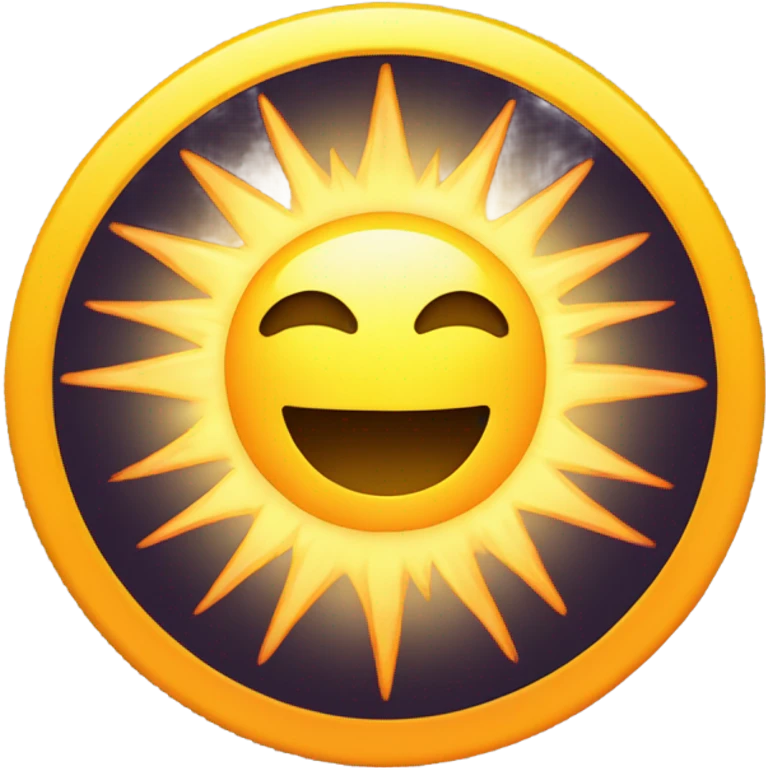 Sun emoji