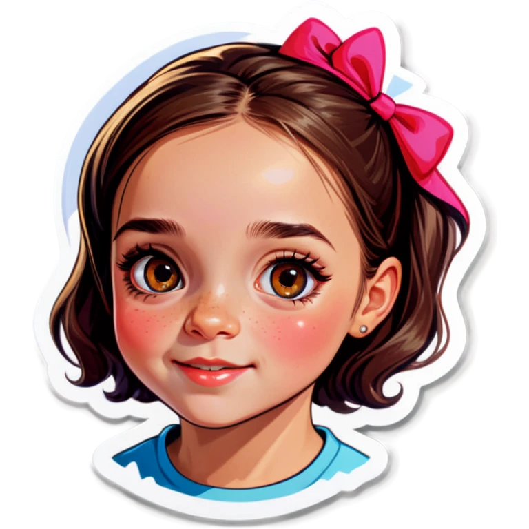 realistic portrait of girl emoji