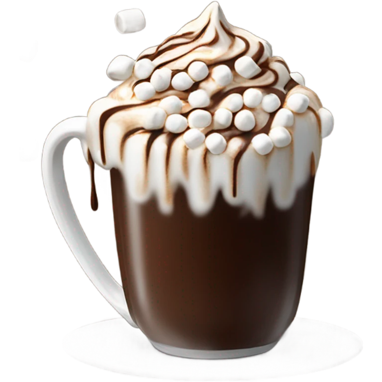 Hot chocolate emoji
