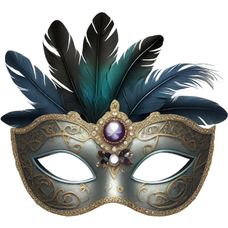 Masquerade eye mask emoji