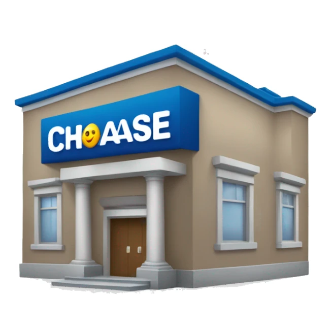 chase bank sticker