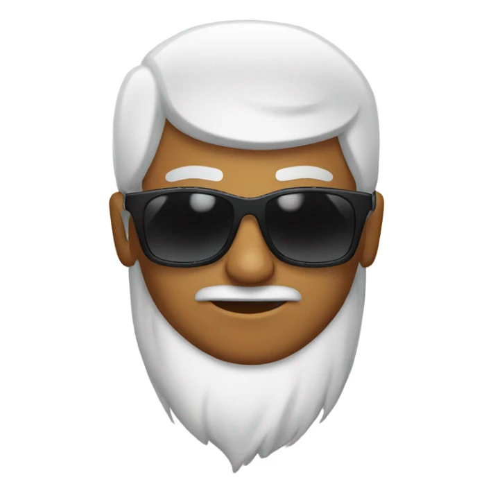 Mehmert with sunglasses  sticker